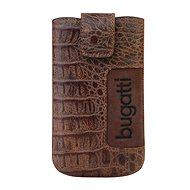 Bugatti Slim Case CROCO M light brown - Phone Case
