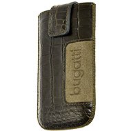 Bugatti Slim Case CROCO M green - Phone Case