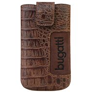 Bugatti Slim Case CROCO SL light brown - Phone Case