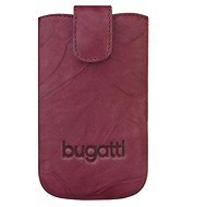 Bugatti Slim Case Leather Unique 2011 S Burgundy - Phone Case