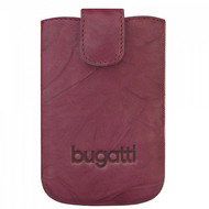 Bugatti Slim Case Leather Unique 2011 L Burgundy - Phone Case