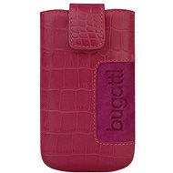 Bugatti Slim Case Croco růžové - Phone Case