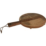 H&L Wooden serving board Round 28cm, mango - Cutting Board