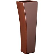 by inspire Vase 'Quadro V' (9×29cm), brown - Vase