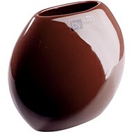by inspire Vase 'even' (16,5×8,5×15cm), brown - Vase