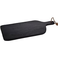 H&L Wooden cutting board 59cm, black - Cutting Board