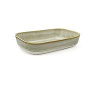 H&L Ceramic baking dish 23×15×5cm, beige - Baking Pan