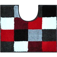 GRUND BONA Toilet Mat with Cutout 50x60cm, Ruby - Toilet Mat