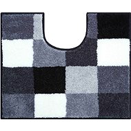 GRUND BONA Toilet Mat with Cutout 50x60cm, Grey - Toilet Mat