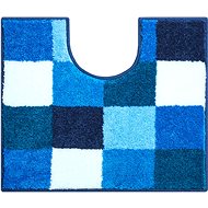 GRUND BONA Toilet Mat with Cutout 50x60cm, Blue - Toilet Mat