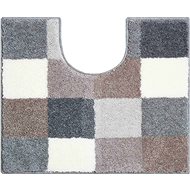 GRUND BONA Toilet Mat with Cutout 50x60cm, Flannel - Toilet Mat