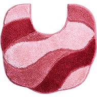 GRUND CARMEN WC Mat with Cutout 55x50cm, Pink - Toilet Mat