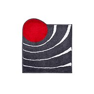 GRUND Colani 2 Bathroom Mat (Small) 60x60cm, Anthracite - Toilet Mat