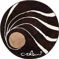 GRUND Colani 18 Round Bath Mat 80cm, Brown - Bath Mat