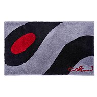 GRUND Colani 35 Bathroom Mat 70x120cm, Light Grey Black - Bath Mat