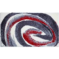 GRUND Colani 42 Bathroom Mat 60x100cm, Grey Red - Bath Mat