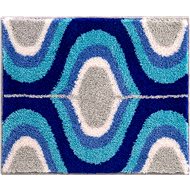 GRUND KARIM 18 Bathroom Mat (small) 50x60cm, Blue - Toilet Mat