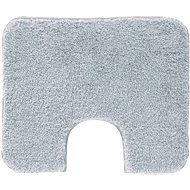 GRUND MELANGE WC Mat with Cutout 50x60cm, Silver - Toilet Mat