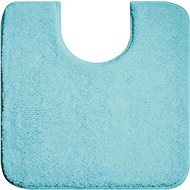 GRUND MELANGE WC Mat with Cutout 50x60cm, Light Turquoise - Toilet Mat