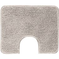 GRUND MELANGE WC Mat with Cutout 50x60cm, Dark Grey - Toilet Mat