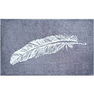 GRUND PIUME Bathroom Mat 60x100cm, Grey - Bath Mat