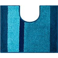 GRUND ROOM WC Mat with Cutout 50x60cm, Turquoise - Toilet Mat