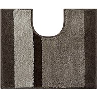 GRUND ROOM WC Mat with Cutout 50x60cm, Dark Grey - Toilet Mat