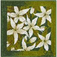 GRUND JASMINE Bathroom Mat (Small) 60x60cm, Green - Toilet Mat