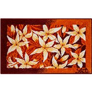 GRUND JASMINE Bathroom Mat 60x100cm, Orange - Bath Mat