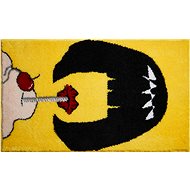 GRUND PULPFICTION Bathroom Mat 60x100cm, Yellow - Bath Mat