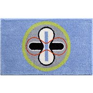 GRUND KARIM 01 Bathroom Mat 70x120cm, Blue - Bath Mat