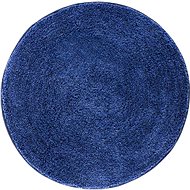 GRUND LEX Round Mat 100cm, Royal Blue - Bath Mat