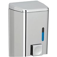 WENKO CREMONA - Soap Dispenser 16x9x10cm, Chrome - Soap Dispenser