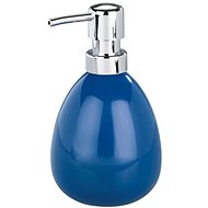 WENKO POLARIS - Soap Dispenser 10x9x16cm, Dark Blue - Soap Dispenser