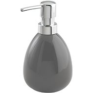 WENKO POLARIS - Soap Dispenser 10x9x16cm, Grey - Soap Dispenser