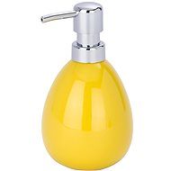 WENKO POLARIS - Soap Dispenser 10x9x16cm, Yellow - Soap Dispenser
