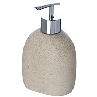 WENKO PURO - Soap Dispenser 10x7x16cm, Beige - Soap Dispenser