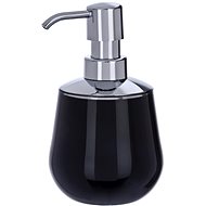 WENKO MONACO - Soap Dispenser 11x9x16cm, Black - Soap Dispenser