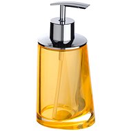 WENKO PARADISE - Soap Dispenser 8x7x17cm, Orange - Soap Dispenser