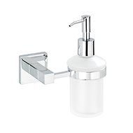WENKO WITHOUT DRILLING PowerLoc SAN REMO - Soap Dispenser, Metallic Glossy - Soap Dispenser