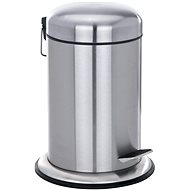 WENKO NOVA - Foot-controlled Bin 30x22x22cm, Metal - Rubbish Bin