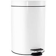 SEPIO Waste Bin with Pedal 3l., White - Rubbish Bin