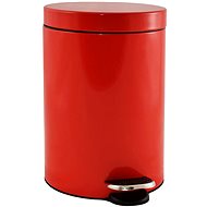SEPIO Waste Bin with Pedal 3l., Red - Rubbish Bin