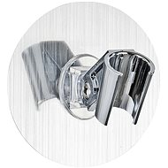 WENKO WITHOUT DRILL StaticLoc OSIMO - Shower Head Holder, Metallic Glossy - Shower Holder