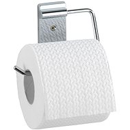 WENKO BASIC - Toilet Paper Holder 12x2x21cm, Chrome - Toilet Paper Holder