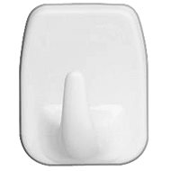 WENKO UNIVERSAL - Wall Hook, 2 pcs 16x10x5cm, White - Bathroom Hook