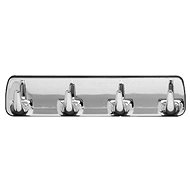 WENKO Hook Belt 29x10x3cm, Chrome-plated - Bathroom Hook