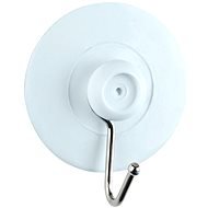 WENKO Hook with suction cup 5×2×4 cm, white - Bathroom Hook