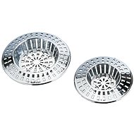 WENKO Strainer 18x9x3cm, Chrome - Sink Strainer