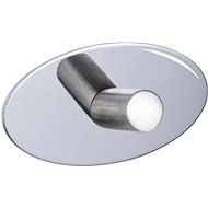WENKO PICENO - Wall Hook, 2 pcs 10x24x4cm, Stainless-steel - Bathroom Hook